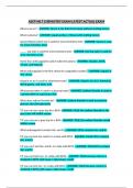 ASCP MLT CHEMISTRY EXAM