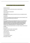 NUR203 Exam 2 Questions With 100&percnt; Correct Answers