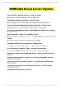 BNHE502 Exam Latest Update 