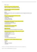 PART TWO EXAM 1 MDC1 STUDY GUIDE