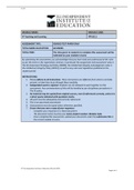 Exam (elaborations) IPTL6111 (IPTL6111) 