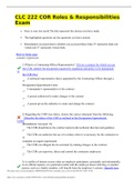 CLC 222 DOCUMENTS&vert;ALL VERRIFIED&vert;100&percnt; CORRECT