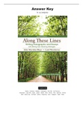 Along These Lines Writing Paragraphs and Essays&comma; Biays - Downloadable Solutions Manual &lpar;Revised&rpar;