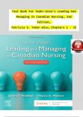 TEST BANK For Yoder-Wise&rsquo;s Leading And Managing In Canadian Nursing&comma; 2nd Edition&comma; Patricia S&period; Yoder-Wise&comma; Verified Chapters 1 - 32&comma; Complete Newest Version