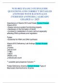 NUR 8022 EXAM 2 STUDYGUIDE QUESTIONS AND CORRECT DETAILED ANSWERS WITH RATIONALES &lpar;VERIFIED ANSWERS&rpar; &vert; ALREADY GRADED A&plus; 2025