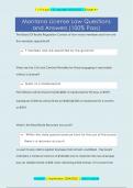 Montana License Law Questions  and Answers &lpar;100&percnt; Pass&rpar;