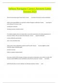 Indiana Navigator Correct Answers Latest Version 2024