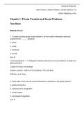 Test Bank for Global Problems&comma; Global Solutions Prospects for a Better World 1st Edition Chirico