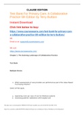 Test Bank For Primary Care&comma; A Collaborative Practice 5th Edition by Terry Buttaro