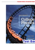 College Physics 10th Edition Young Test Bank-VERIFIED ANSWERS.