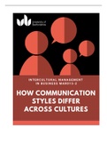 How communication styles differ across cultures framework in international business management