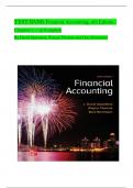 TEST BANK Financial Accounting&comma; 6th Edition    Chapters 1 &ndash; 12 Complete  By David Spiceland&comma; Wayne Thomas and Don Herrmann  