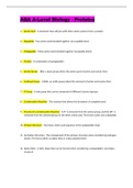 AQA A-Level Biology - Proteins