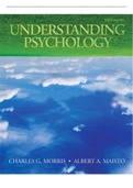 Complete Test Bank for Understanding Psychology 9th Edition by Morris