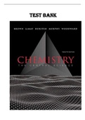 Test Bank for Chemistry The Central Science 12th Edition by Brown.