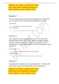MEDICAL-SU FANPN 112 HESI EXIT EXAM QUESTIONS AND ANSWERS GRADED A+ FOR STUDENTS LATEST UPDATE 2022