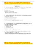 MDA 224 HESI EXIT EXAM QUESTIONS AND ANSWERS 100CORRECTLY&sol;VERIFIED RATED A&plus; LATEST UPDATE 2022