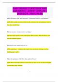 RAC DRUGS QUESTIONS AND ANSWERS &vert; LATEST UPDATE &vert; 2024&sol;2025 &vert; 100&percnt; PASS