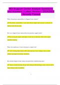 HDI Support Center Analyst Questions and Answers &vert; Latest Version &vert; 2024&sol;2025  &vert; Already Passed