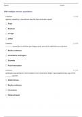 AAMI MICROBIOLOGY FOR EMBALMERS UNIT 2 QUESTIONS AND ANSWERS