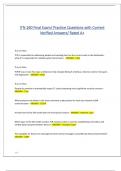 ITN 260 Final Exam&sol; Practice Questions with Correct  Verified Answers&sol; Rated A&plus; 