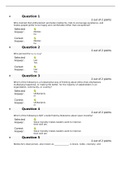 BUSI3002 WK 6EXAM WITH ANSWERS