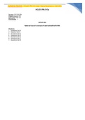 NURSING REVIEW / NCLEX-RN 515 Exam Dump Questions & ANSWERS GRADED A +