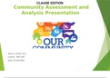 Community Assessment and Analysis Presentation &lpar;Lizetter&rpar;