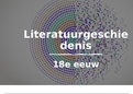 Samenvatting literatuurgeschiedenis dautzenberg middeleeuwen, 16e, 17e, 18e en 19e eeuw