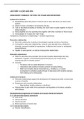 Adolescent development lecture notes exam 3