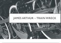 Präsentation - Popsonganalyse (am Beispiel James Arthur - Train Wreck)