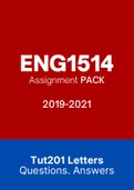 ENG1514 - Combined Tut 201 & 202 Letters (2019-2021)