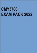CMY3706 EXAM PACK 2022
