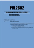 PVL2602 ASSIGNMENT 2 SEMESTER 1 & 2 2021