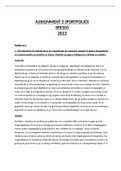 SPE1505 ASSIGNMENT 3 &lpar;PORTFOLIO&rpar; 2022