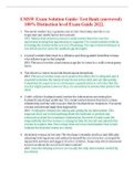 LMSW Exam Solution Guide&comma; Test Bank Distinction level Exam Guide 2022