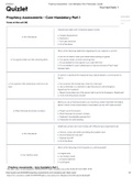 BUNDLE&colon;&colon;&colon; Prophecy PACU RN A V1&comma;V2&comma;V3 & Medical-Surgical RN A Prophecy Relias Exam & Prophecy Assessments - Core Mandatory Part I  &ast;&ast;ALL EXAMS COMPILED&ast;&ast;