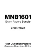 MNB1601 (Notes, ExamPACK, QuestionPACK, Tut201 Letters)