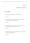 Analysis for Financial Management, Higgins - Exam Preparation Test Bank (Downloadable Doc)