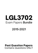 LGL3702 - Exam Prep. Questions (2015-2021)