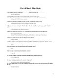 NCLEX Exam Questions & Answers, Updated//Mark Klimek Written 12 Lectures in 90 Pages with added Figures//NCLEX ( 50 questions) on PTSD/Anger/Abuse (2020)