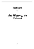 Art History&comma; Combined Volume&comma; Stokstad - Exam Preparation Test Bank &lpar;Downloadable Doc&rpar;
