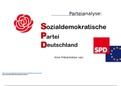 Parteianalyse SPD - Präsentation