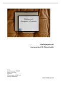 Moduleopdracht Management & organisatie&comma; Schoevers&comma; Officemanager&comma; cijfer 8&period;