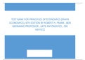 Test Bank for Principles of Economics (Irwin Economics), 6th Edition by Robert H. Frank , Ben Bernanke Professor , Kate Antonovics , Ori Heffetz
