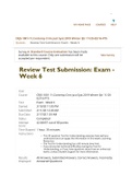 CRJS 1001 FINAL EXAM WEEK 6 – QUESTION AND ANSWERS.