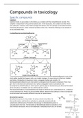 Summary compounds toxicology (NWI-MOL054)