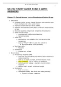 NR 292 STUDY GUIDE EXAM 1 WITH ANSWERS.