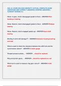 ASE A3 EXAM 2024-2025 NEWEST&excl;&excl;&excl; ACTUAL COMPLETE EXAM  QUESTIONS AND CORRECT ANSWERS &lpar;VERIFIED ANSWERS &rpar;  ALREADY GRADED A&plus;&period;