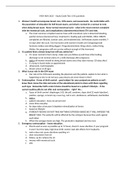 Maternal Child Health NUR 2633 Exam 1– Study Guide Test (latest version) 2022 update